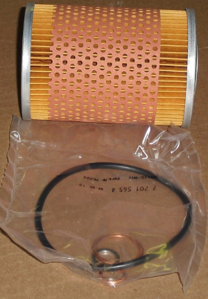 Oil Filter, with Seal - Mercedes-Benz R107 SL - 000-180-06-09