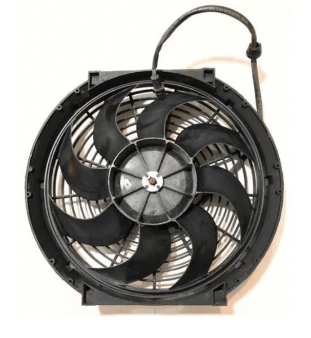 AC Condenser & Fan Assembly — Land Rover Defender 110 V8 - OBScureParts