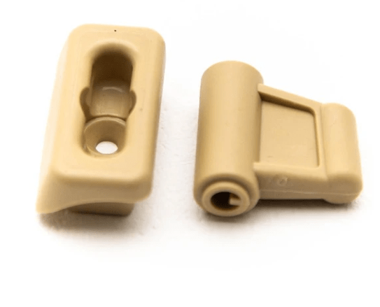 Sun Visor Clip, Premium, Beige - Mercedes-Benz R107 SL - Obscure Parts