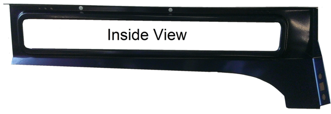 DA4597O - RH Bulkhead Full Top Repair Panel for Series 2 & 3 Land Rover Defender