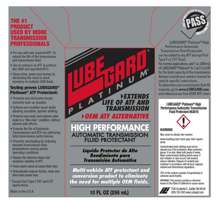 Lubegard Automatic Transmission Fluid Protector 2-in-1