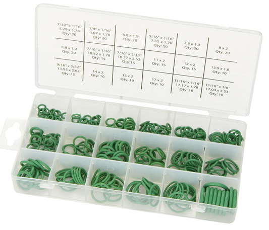 Mastercool (91339) R12 and R134a O-Ring Assortment GMT400 GMC Yukon Tahoe C1500 K1500 Chevrolet Blazer