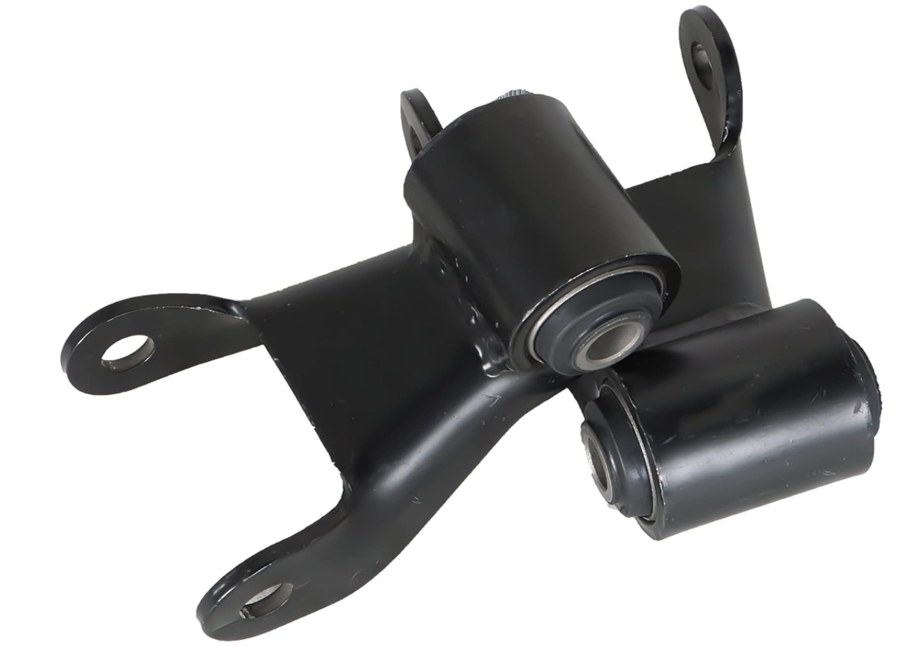WLFNHB Pair Rear Leaf Spring Shackle Repair Kit 2Pc w/Bushing Replacement for Chevrolet Replacement for GMC Models GMT400 Chevy Blazer Yukon Tahoe 1988-1998 GM C1500 K1500