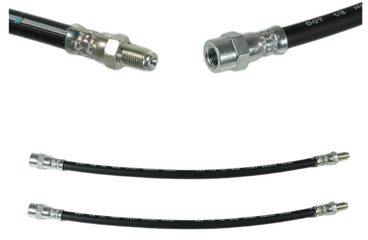 Brake Hose Set - Front - R107 SL