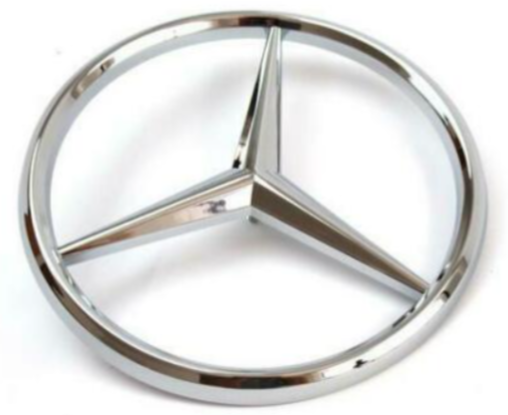 Trunk Star Badge - SL - Mercedes-Benz R107 SL - 107-758-01-58