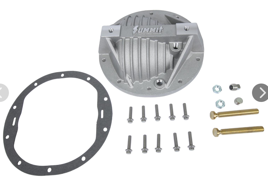 Differential Support Cover with Cap Support - GM 8.5/8.6 10-Bolt - Summit Racing SME-8510300 - GMT400