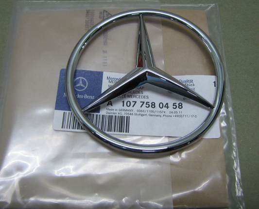 Trunk Star Badge - SLC - Mercedes-Benz R107 SL - 107-758-00-58