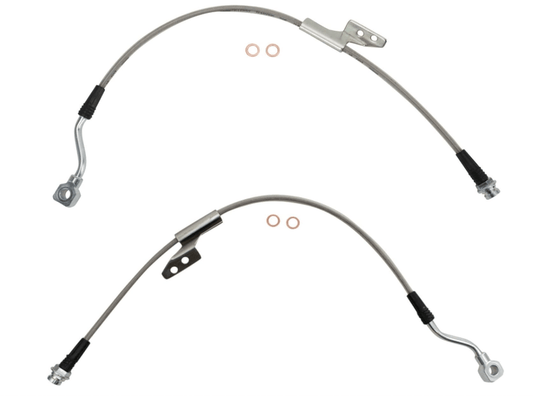 Braided Stainless Front Brake Lines - Chevrolet/GMC K1500 - BLA63346 - Obscure Parts