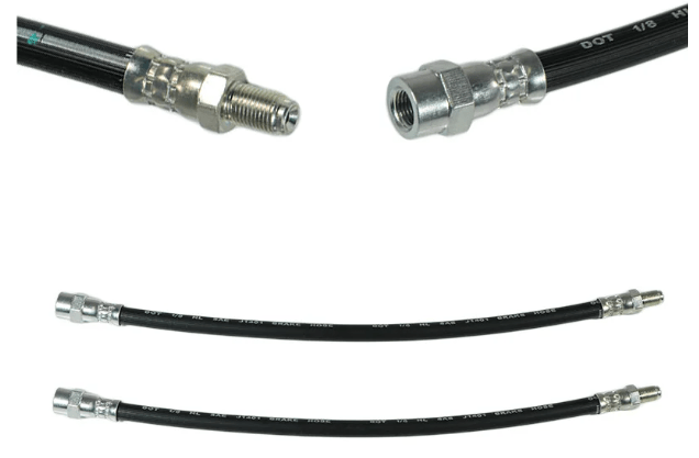 Brake Hose Set - Front - R107 SL - Obscure Parts