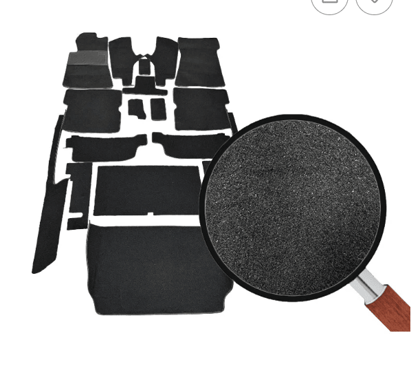 Carpet Set - Complete - LHD - R107 SL - Obscure Parts