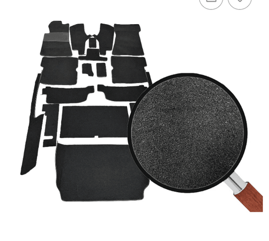Carpet Set - Complete - LHD - R107 SL - Obscure Parts