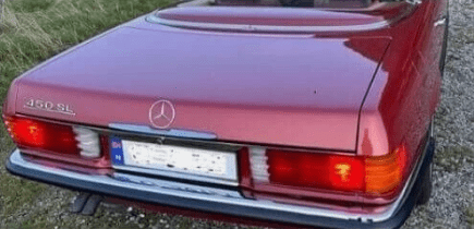 Chrome Bumper Trim Set - Rear Only - R107 SL - Obscure Parts