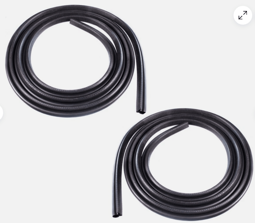 Front Door Seals, Silicone, Pair - Two-Door Blazer/Tahoe/Yukon - 20-ft - GMT400 - OBScureParts
