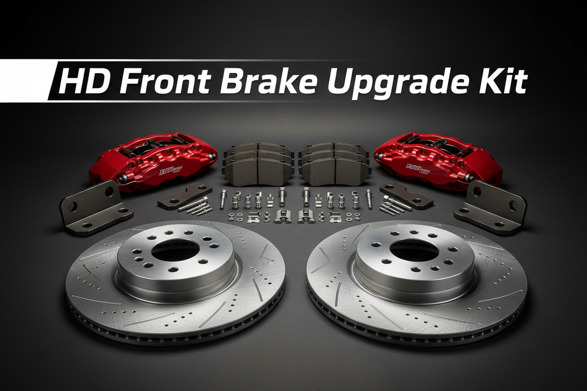 HD Front Brake Upgrade Kit