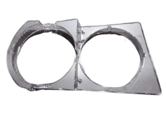 Headlamp Bezel, USA, Pair - Mercedes-Benz R107 SL - 107-826-03-89 - Obscure Parts
