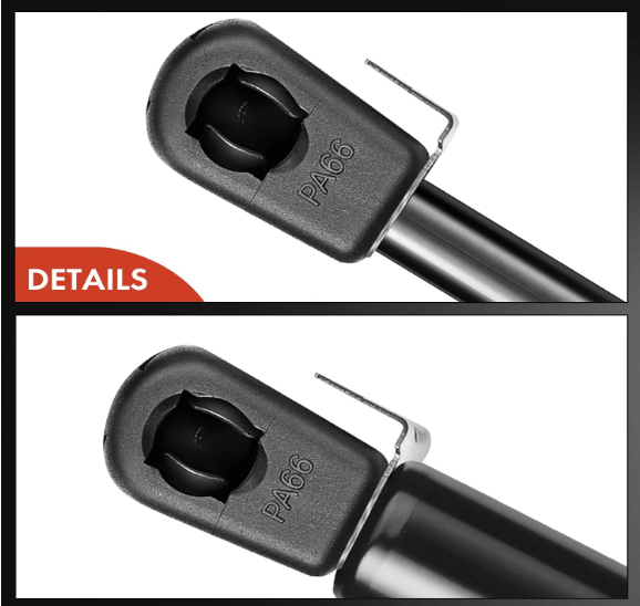 Rear Window Lift Support Struts, Pair - Chevrolet/GMC C1500 - A-Premium - GMT400 - Obscure Parts
