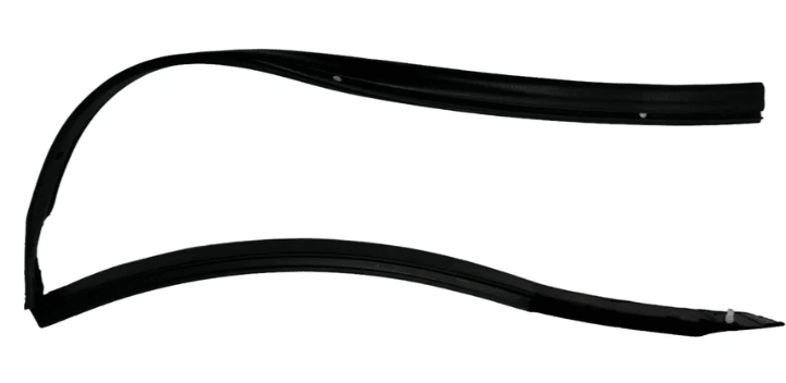 Window Felt Seal - Inner, Right - Mercedes-Benz R107 SL - 107-725-28-65 - Obscure Parts